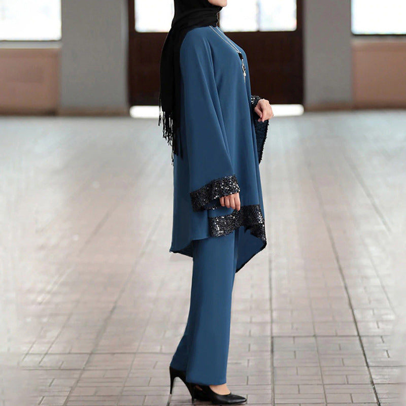 Arab Women's Middle East New Southeast Asia Dress Suit