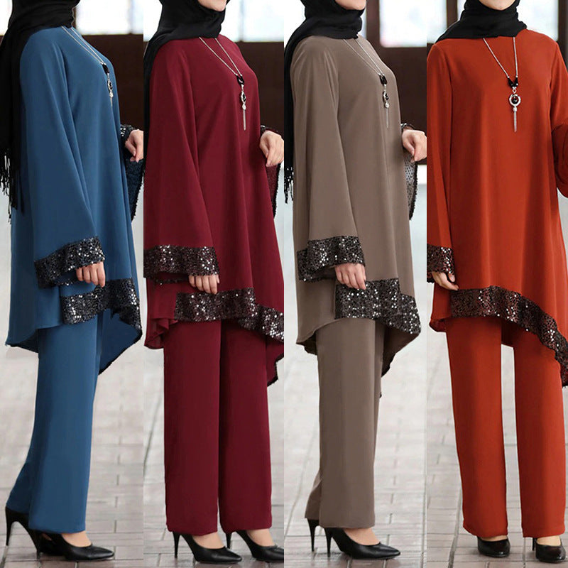 Arab Women's Middle East New Southeast Asia Dress Suit