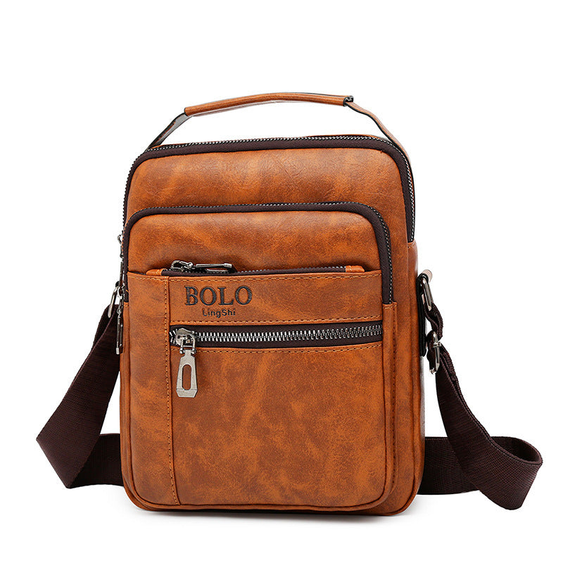 Bolso de hombro para hombre, de poliéster, para uso diario.