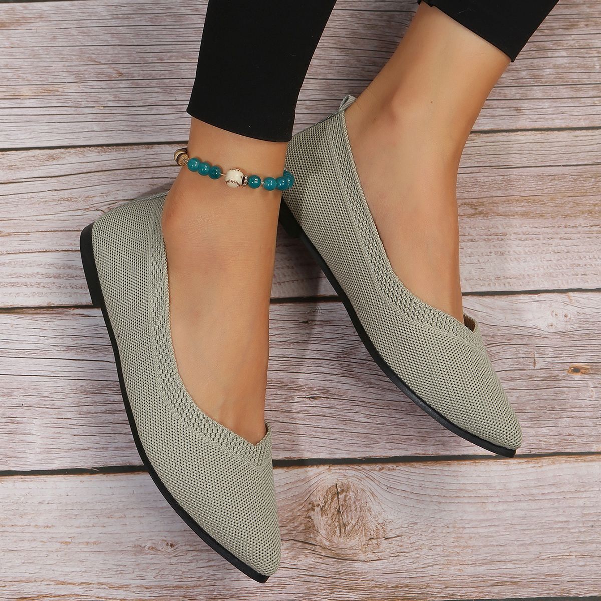Zapatos de gran tamaño para mujer con punta Flyknit