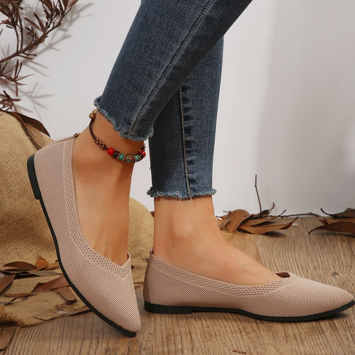 Zapatos de gran tamaño para mujer con punta Flyknit