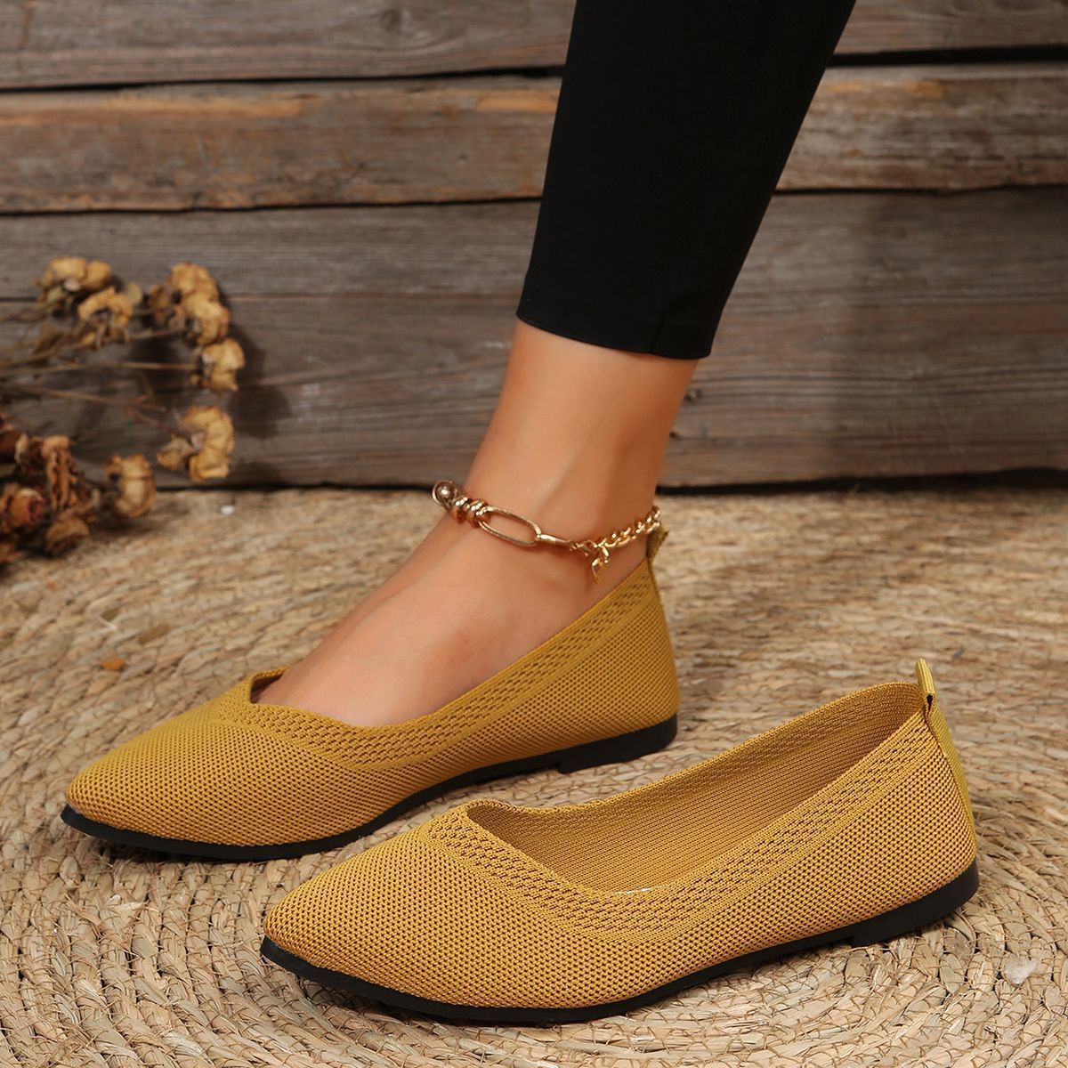 Zapatos de gran tamaño para mujer con punta Flyknit