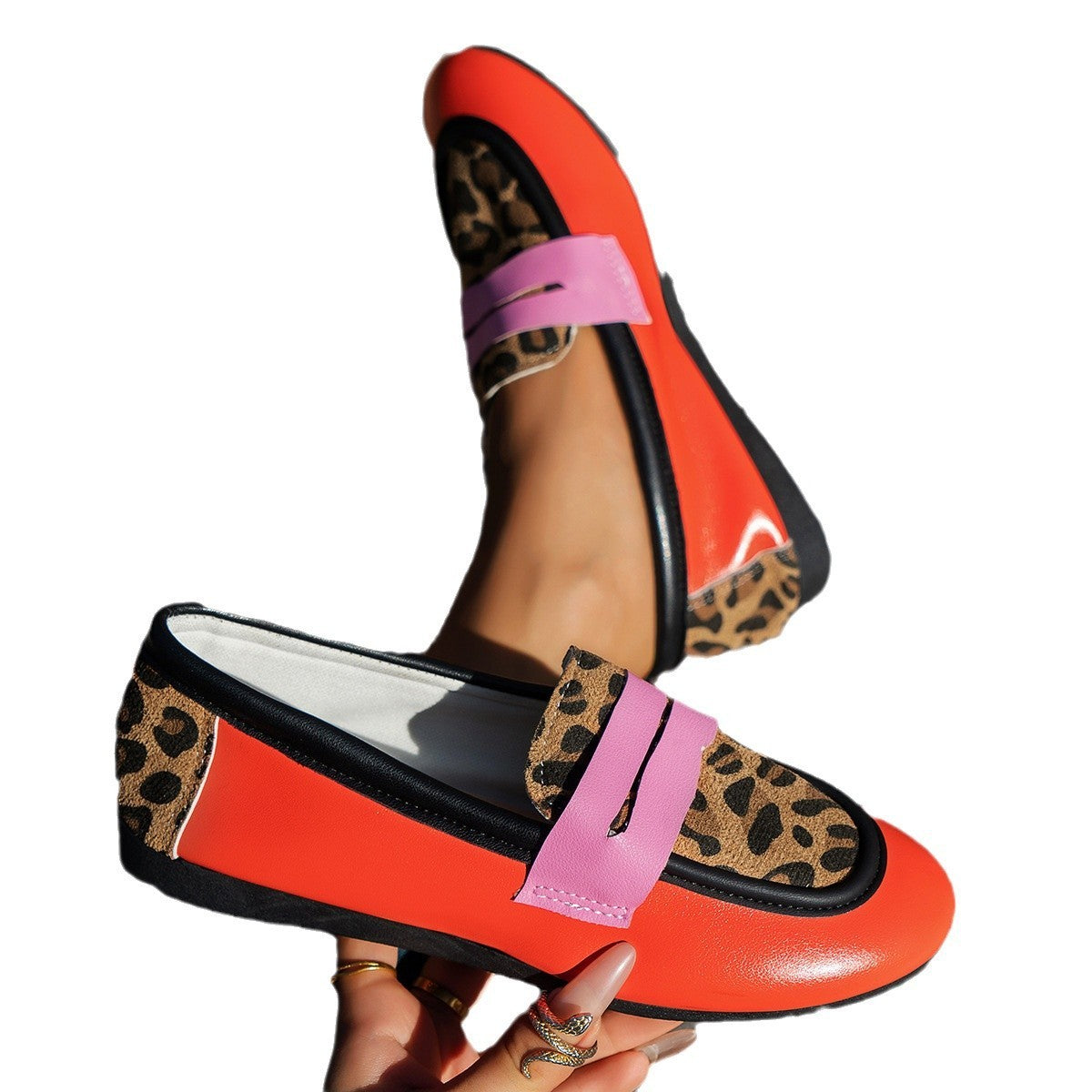 Flat Casual Loafer Shoes Women's Fashion