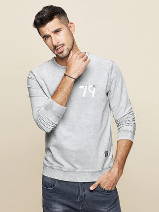 Digital print pullover