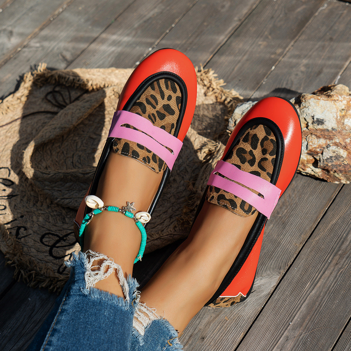 Flat Casual Loafer Shoes Women's Fashion