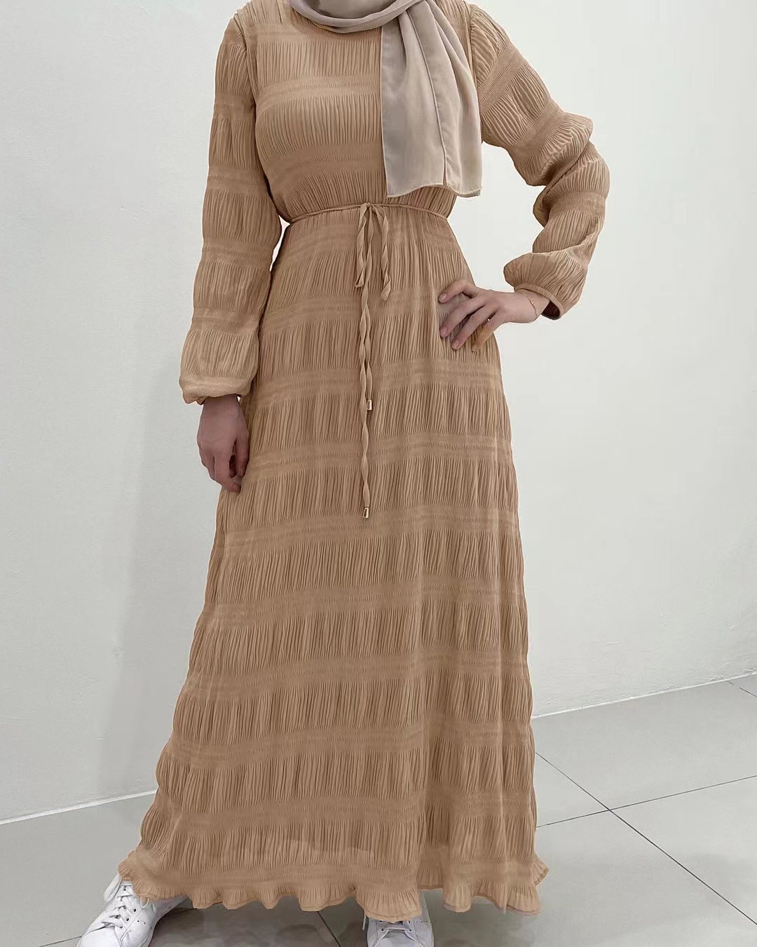 Women's Middle East Fashion Sweet Chiffon Dress